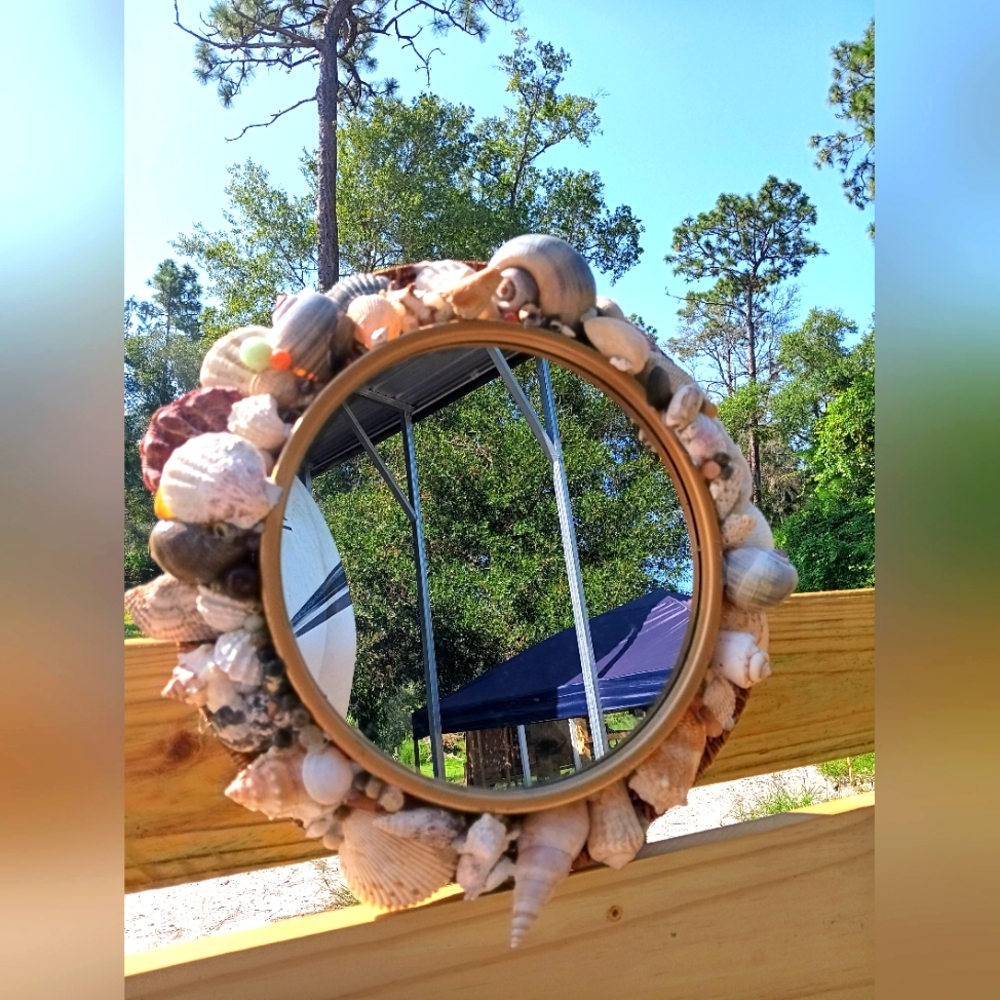 SEASHELL MIRROR